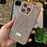 Luxury Glitter Rose Gold Swarovski Case for iPhone | Sparkling Protective Cover
